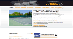 Desktop Screenshot of jarkkonieminenareena.fi